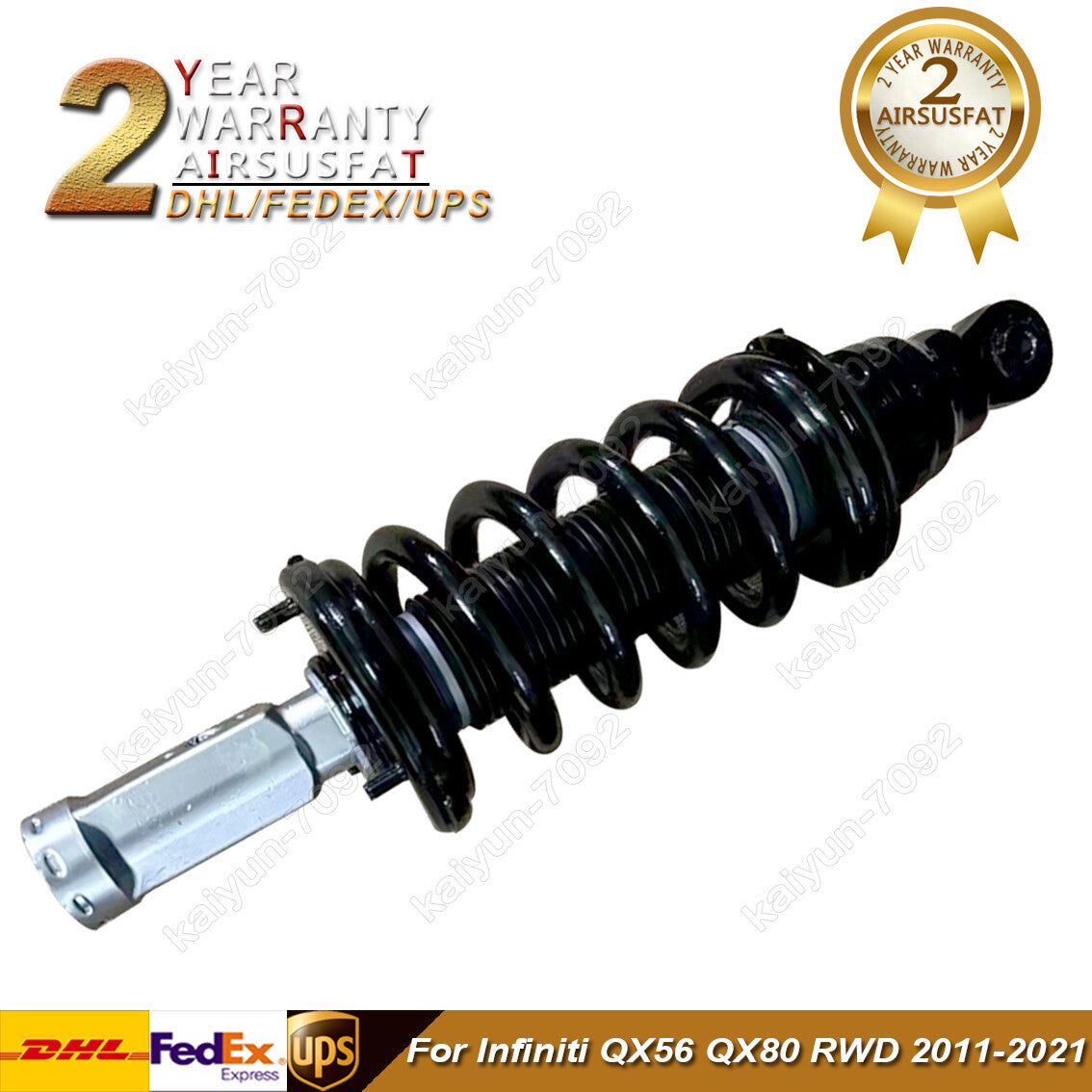 Front Right Shock Absorber Strut Assembly for Infiniti QX56 QX80 RWD 2011-2017