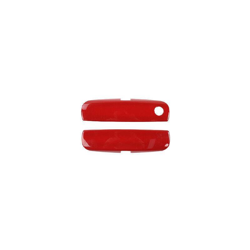 Fit for Dodge for Challenger 2012-2021 Red ABS Outside Door Handle Cover Trim 2pcs