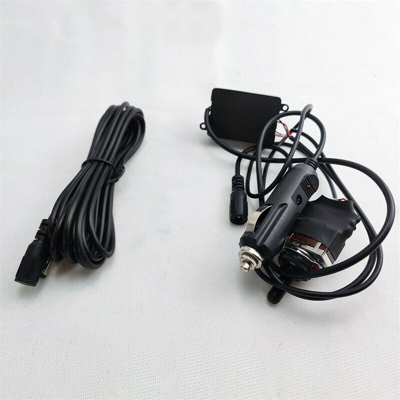 Electric Exhaust Valve Manual Switch Control Line Box +3.5M Extension Power Cord Q