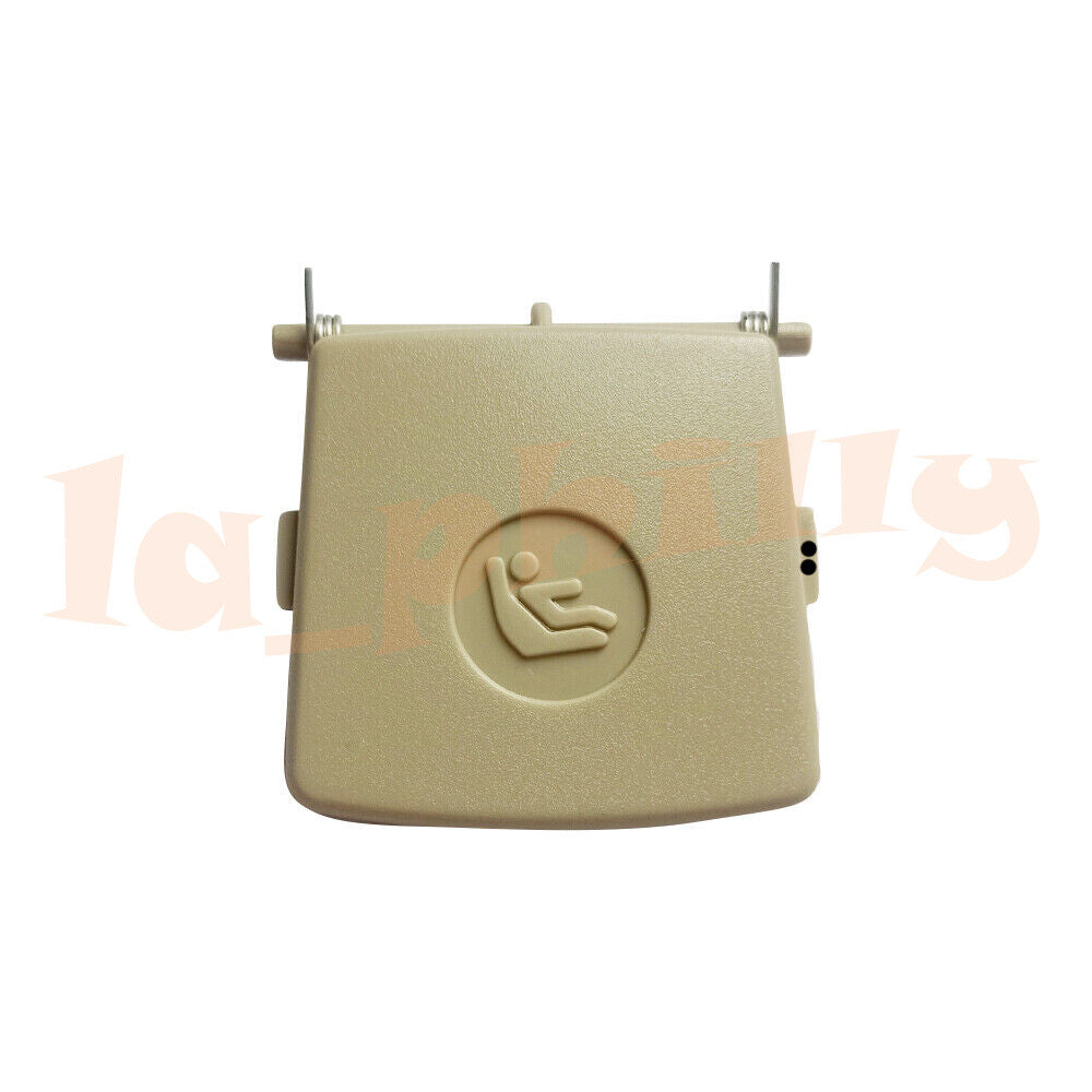 for BMW E92 3 Coupe M3 Coupe 05-13 Beige Rear Child for Seat Isofix Mount Cover