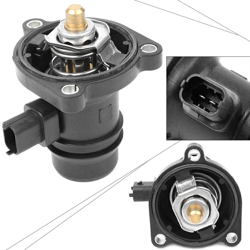 CNC Engine Coolant Thermostat w/ Housing for Vauxhall Corsavan Adam Astra Meriva Q