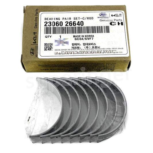 2306026640 Engine crankshaft connecting rod bearing suitable for 06-11 for Hyundai / for Kia models.