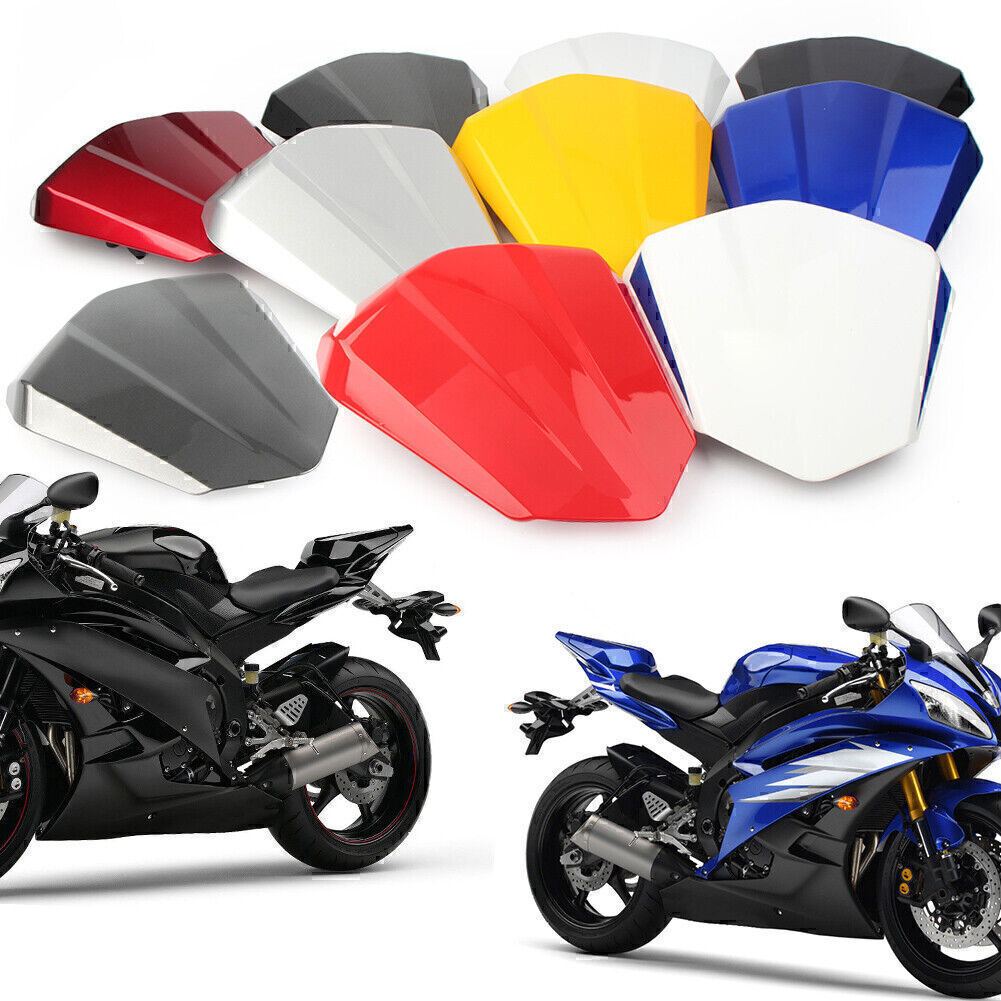 Passenger for Seat Rear Pillion Back Cowl Cover fit for Yamaha YZF R6 2006-2007 po