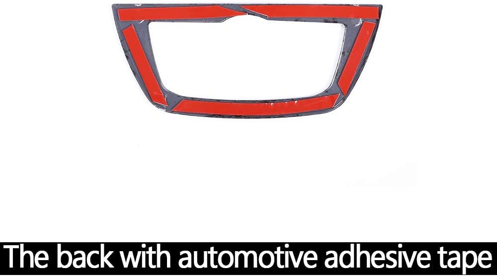 Carbon fiber style headlight cover trim suitable for BMW G30 G31 2017-2022