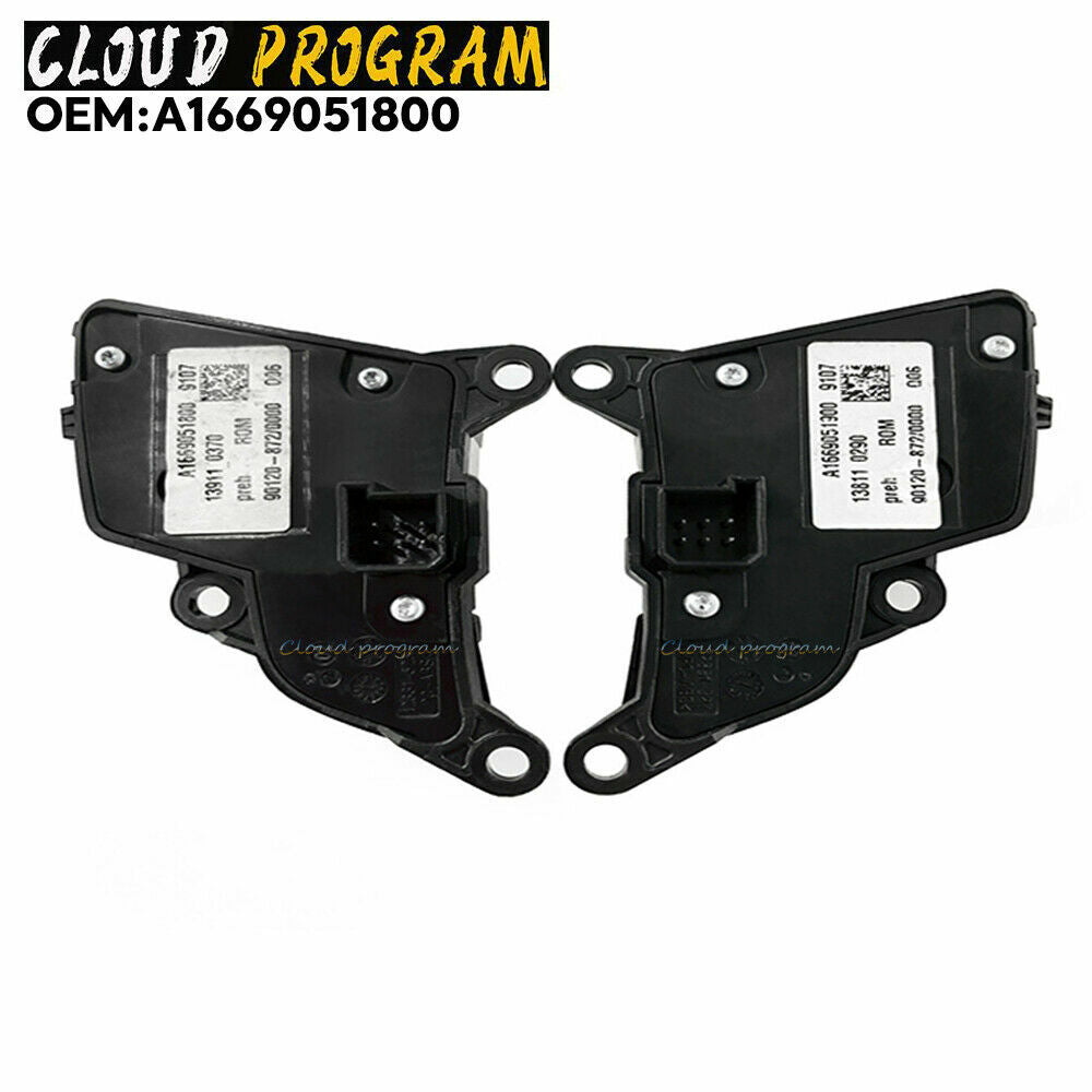 Brown steering wheel switch for MERCEDES GL E S ML GLS 212 w166 AMG 1 pair n