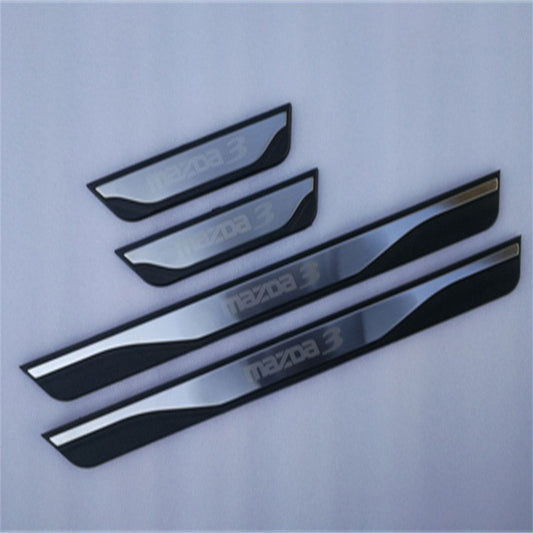 Suitable for Mazda 3 car parts, steel door and window scratch protection cover (2014-22)