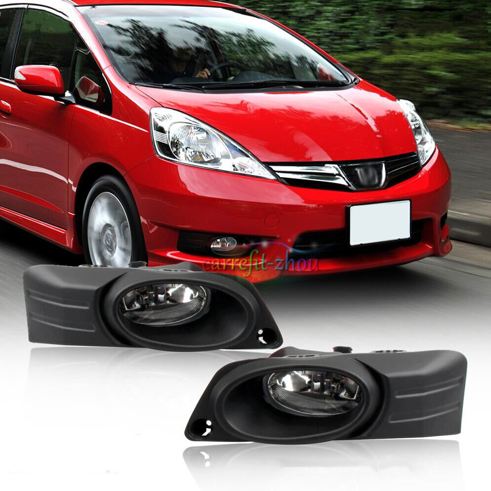 ASSEMBLY HALOGEN LIGHT KIT for HONDA FIT SPORT 2012+ FRONT BUMPER FOG LIGHTS n