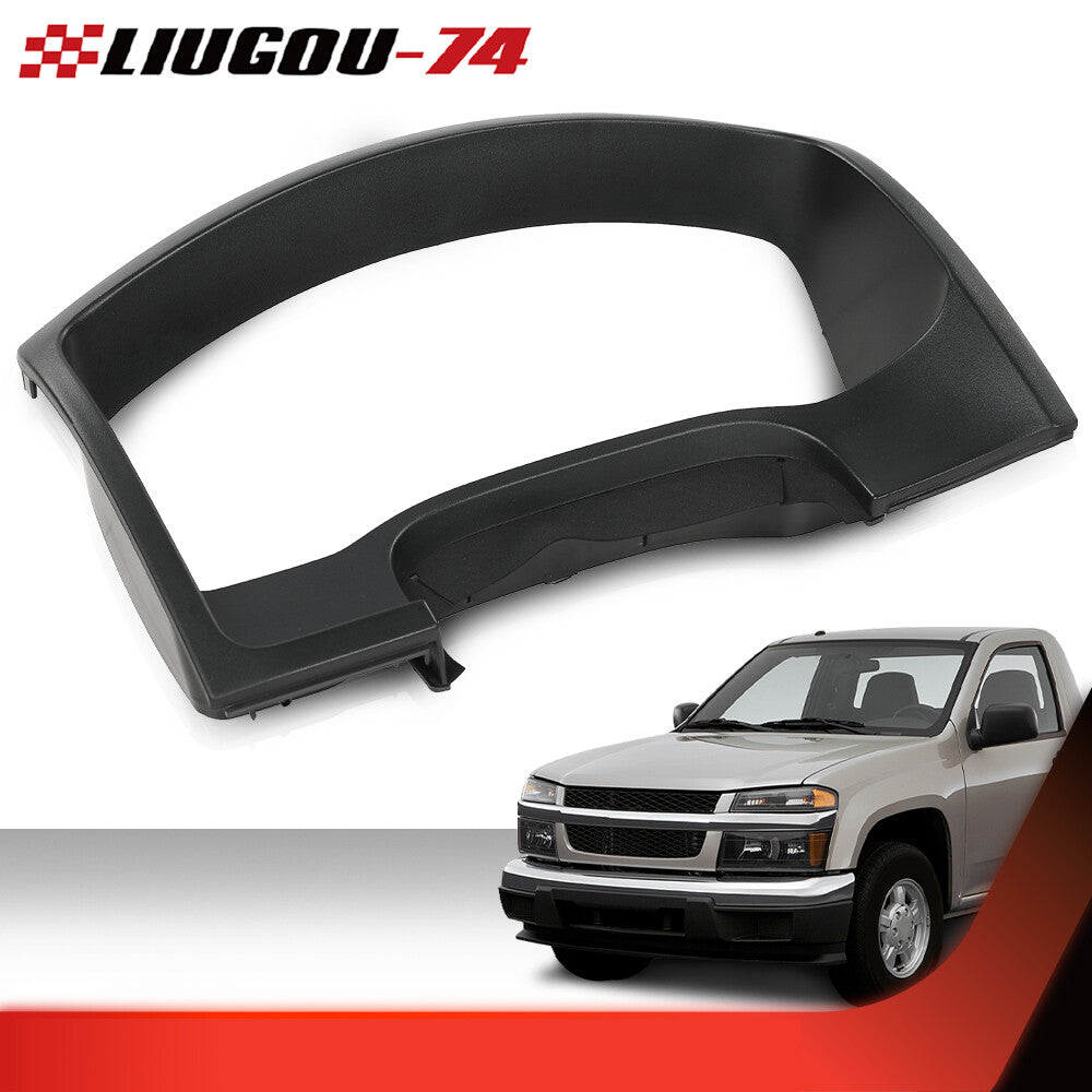 Speedometer Cluster Dash Trim Bezel Fits 2004-12 GM for Colorado for GMC for Canyon - v