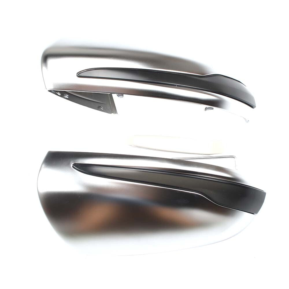 2Pcs Side Rearview Side Wing Mirror Cover Shell For W205 2015 2016 2017 2018