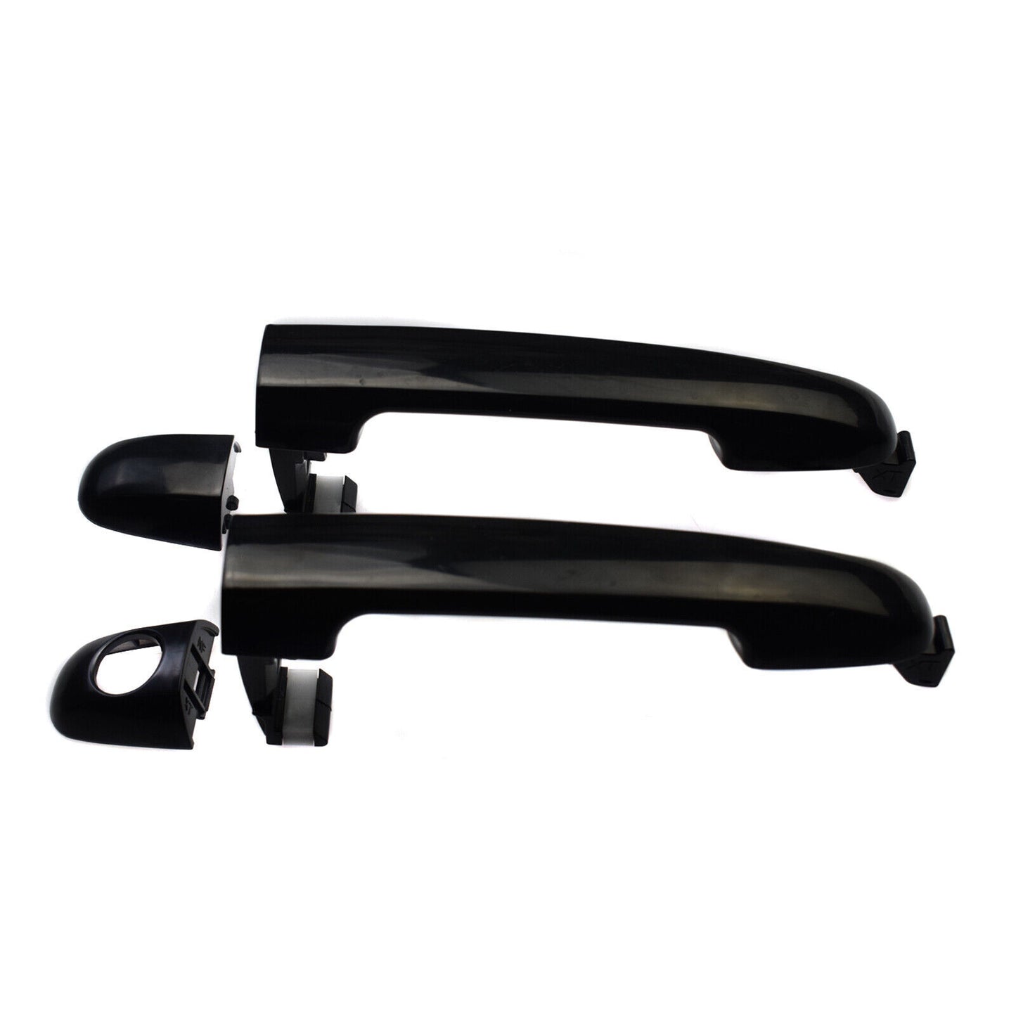 For 2006-10 for Hyundai Sonata Front Left Right Exterior Outside Door Handle Black
