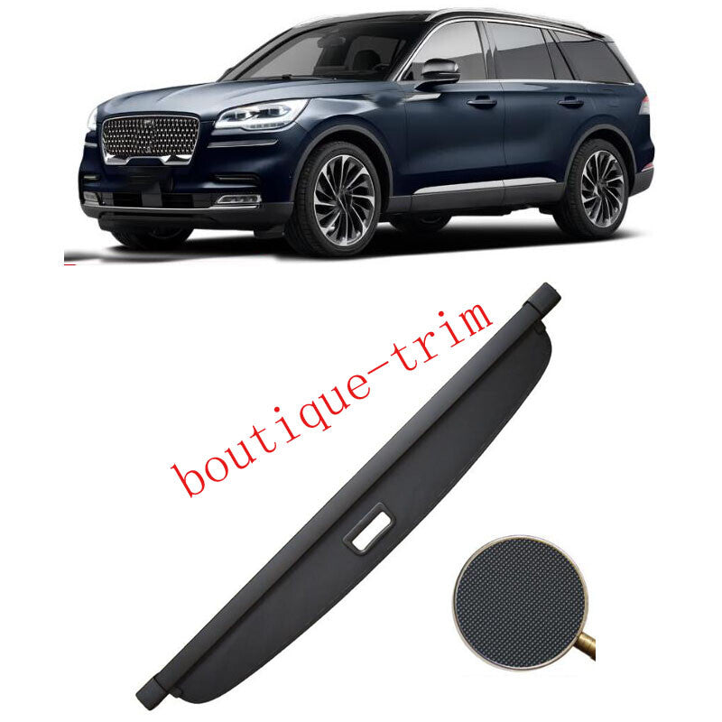 Retractable Trunk Cargo Cover Luggage Shade Shield For 20-2024 for Lincoln Aviator B n