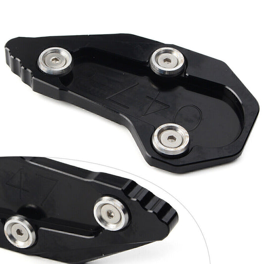 Kickstand Side Stand Extension Enlarger Pad For R1200R R1200RS LC 15-16 Black