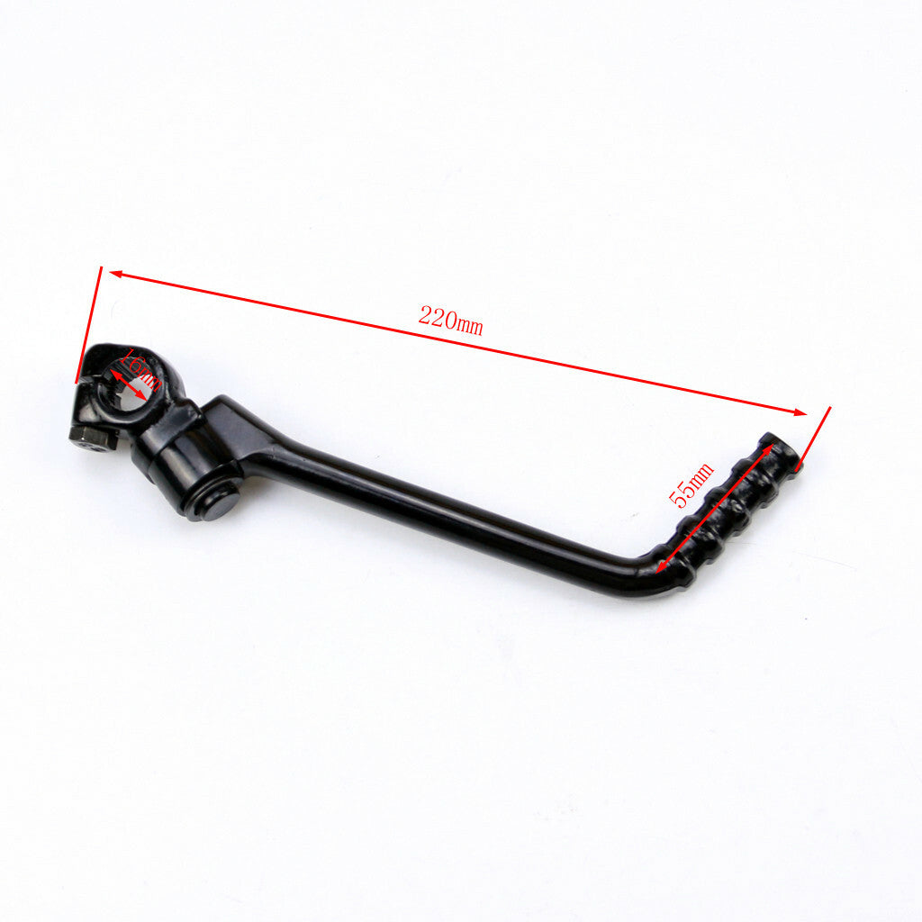 220mm 16mm Kickstarter Pedal Kick Engine Starter Starter Kickarm for Suzuki