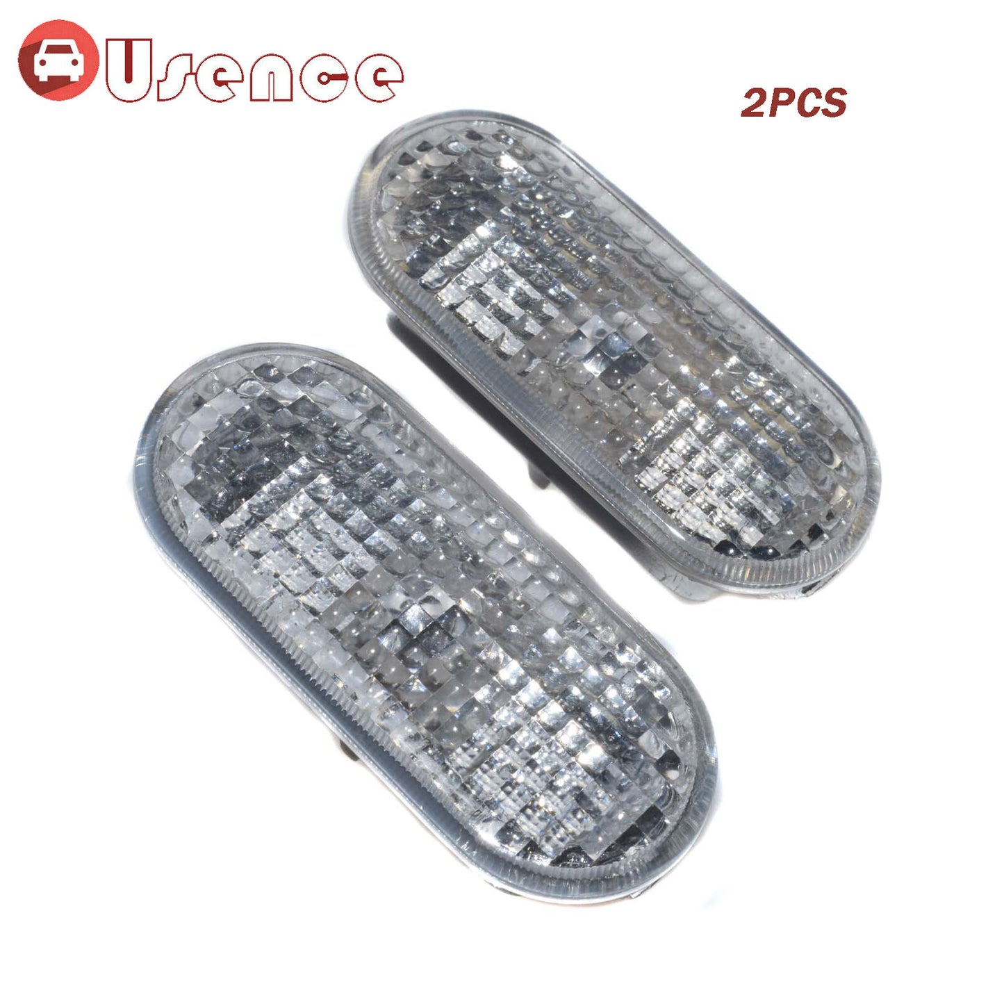 2PCS Clear Lens Side Marker Lamp Housing Cap 1J0949117 for VW for Passat for Jetta for Golf