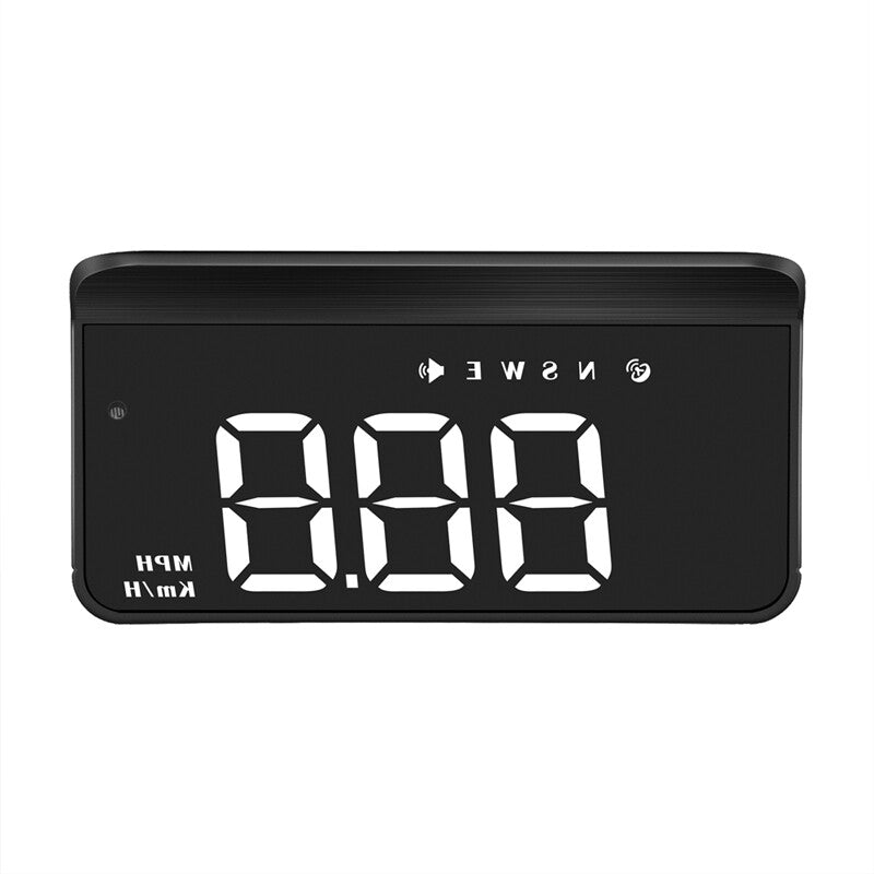 Car HUD Head-Up Display GPS Plug and Play Vehicle Speed (KM/H MPH) Overspeed Warning n