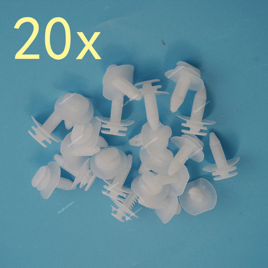 20pcs Interior Door Trim Panel Retainers Clips Plastic Fits for Safari for Mini -Vans Q