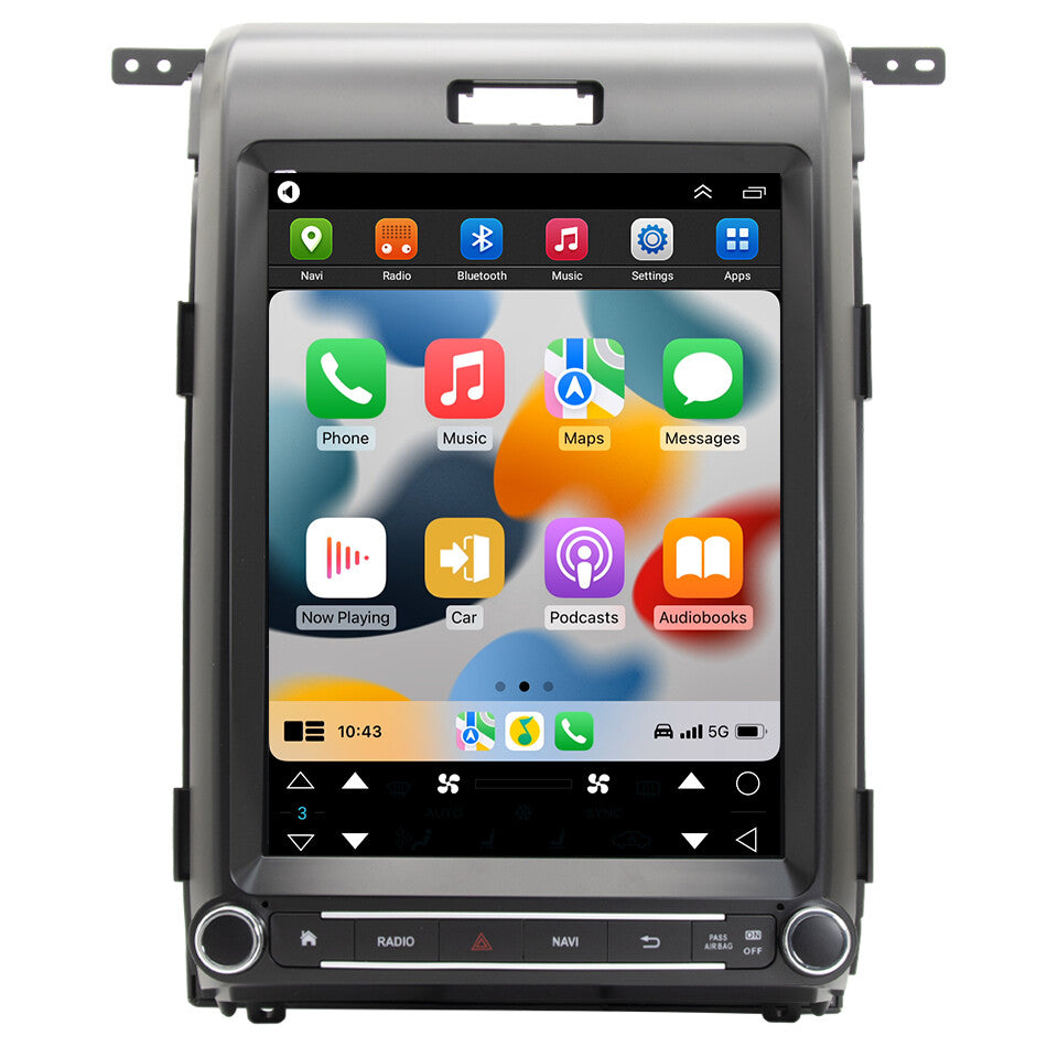 12.1 For F150 2013-2015 Style Android 13.0 Car Stereo Radio GPS n