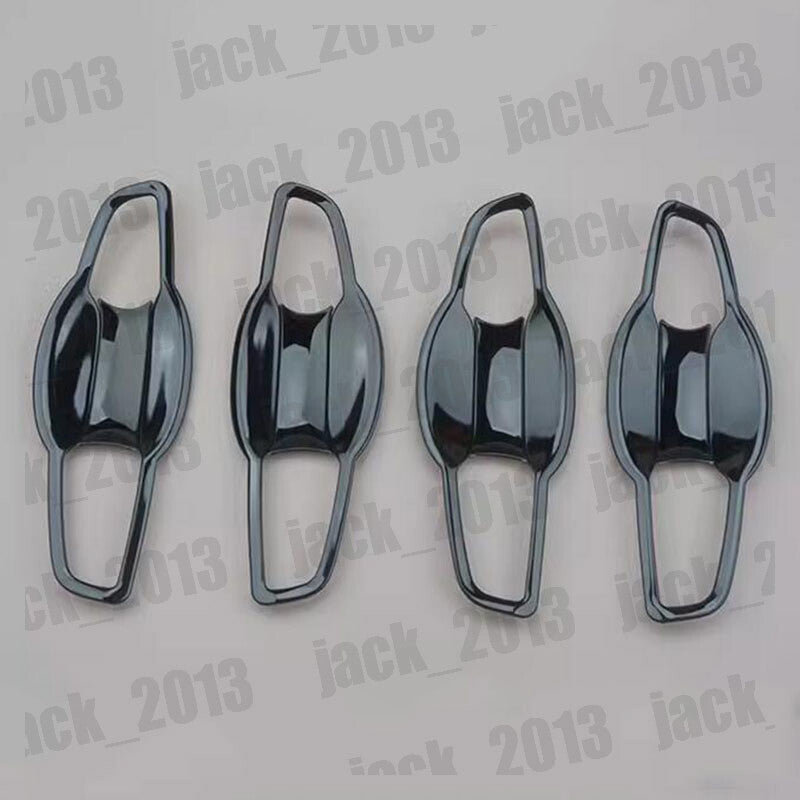 for Honda CRV CR-V 2017-2022 Black steel Side Door Handle Bowl Cup Cover Trim 8x
