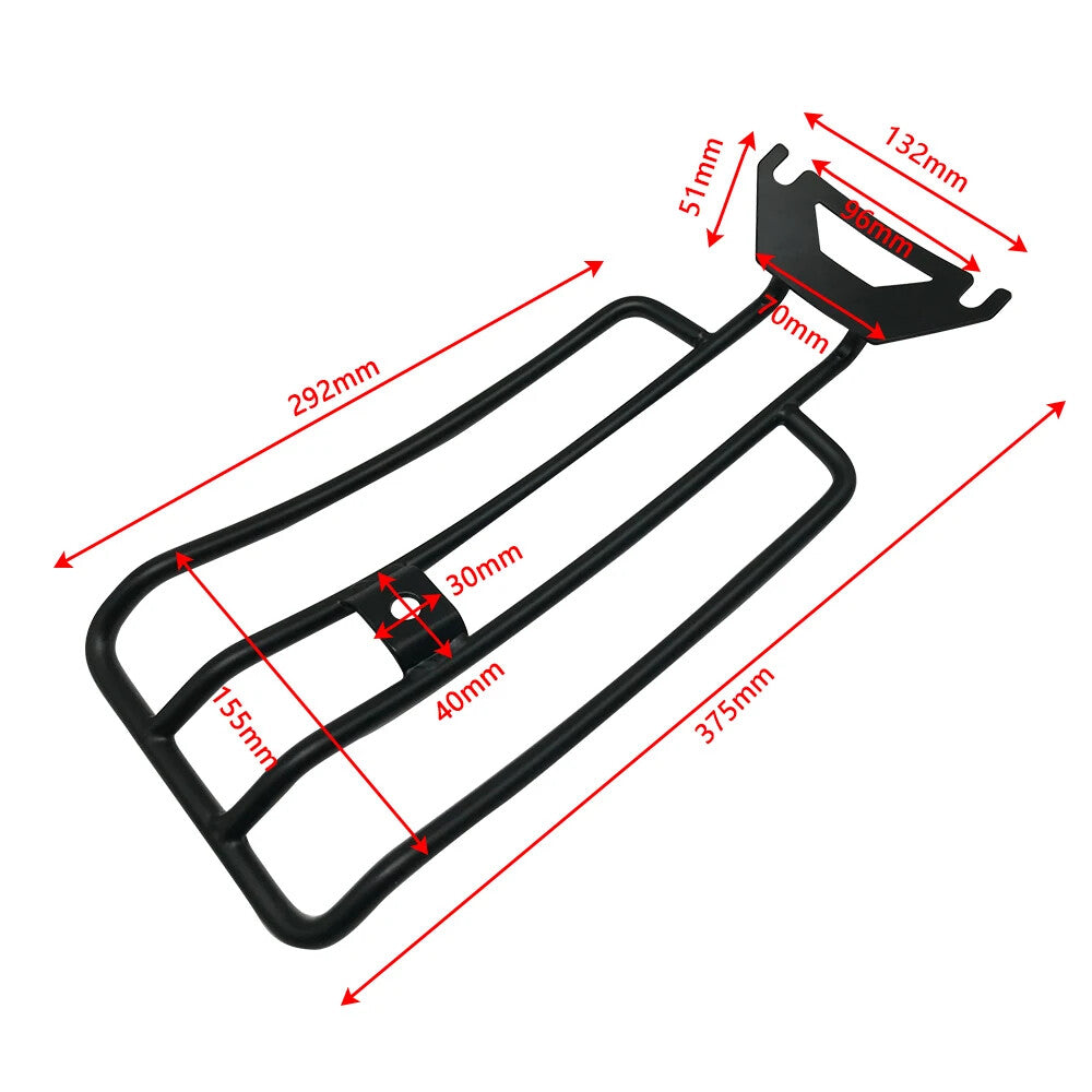 Rear Fender Luggage Rack for Harley Street Glide Road King FLHT FLHR 1997-2020