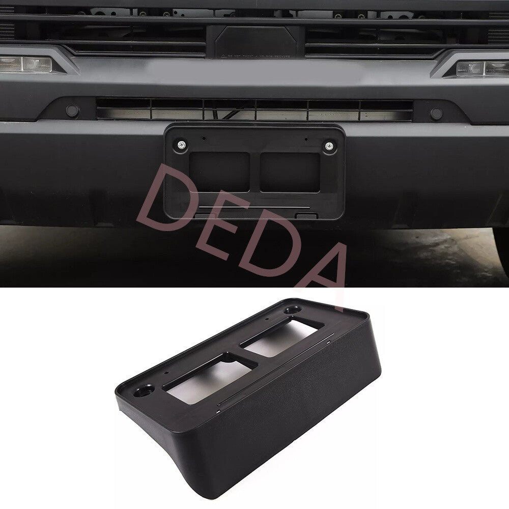 ABS Front License Plate Frame Mount Bracket Holder Cover For Toyot@ Tundr@ 2022+