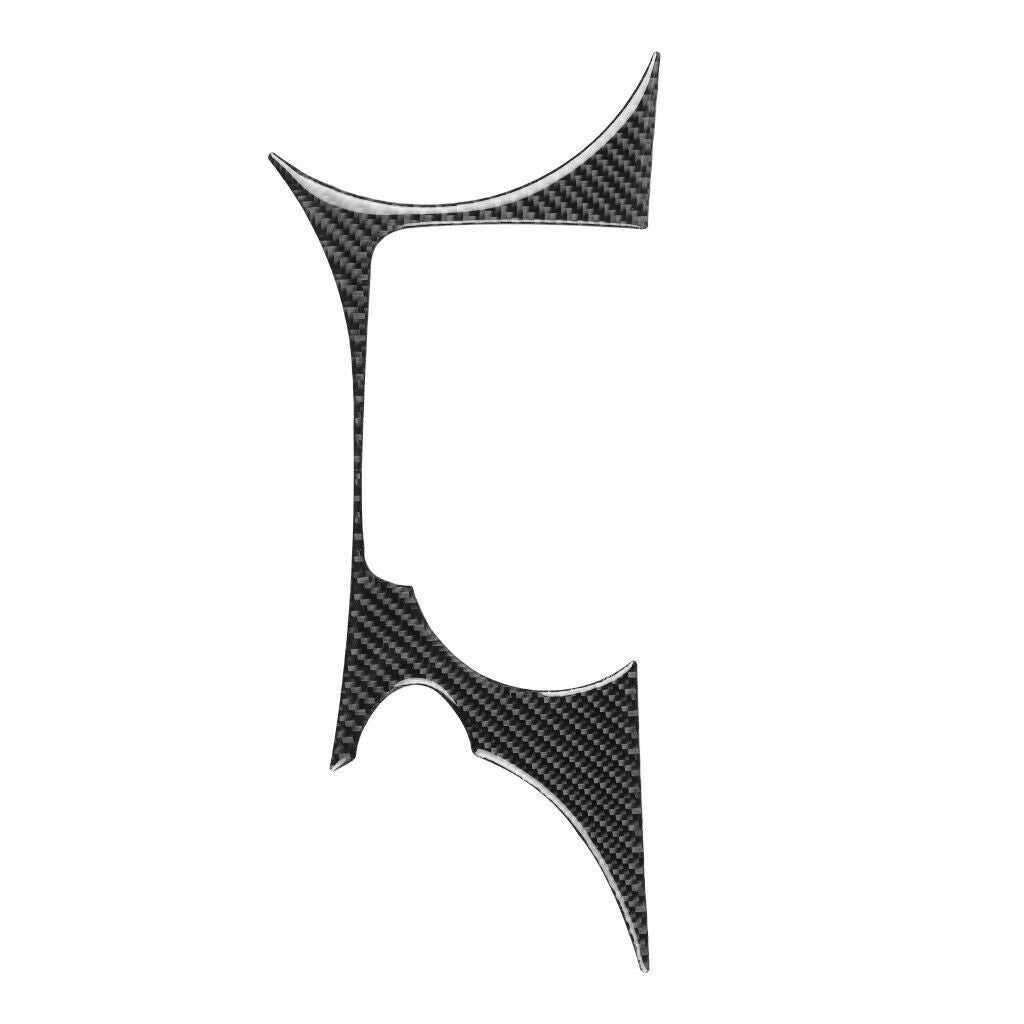 Carbon Fiber Console Water Cup Holder Panel Frame Trim for Nissan 370Z 2009-20