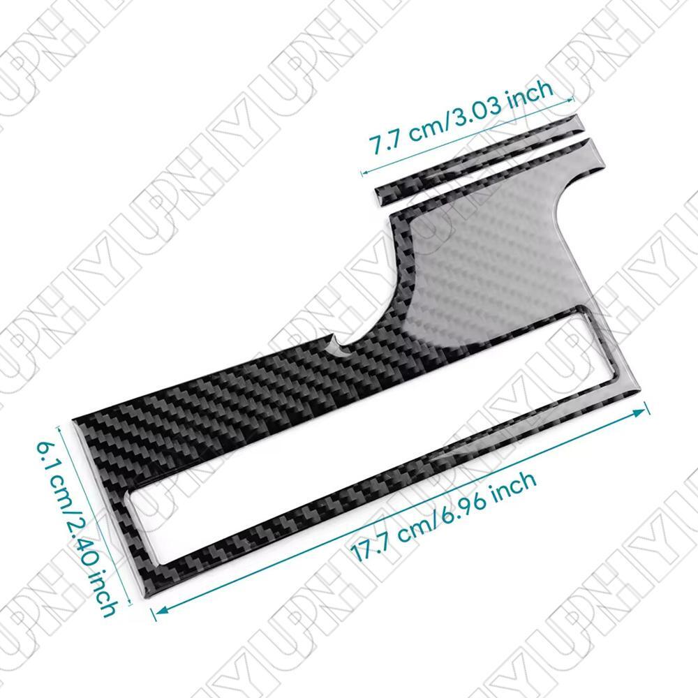 Carbon Fiber Car Headlight Switch Panel Interior Trim for Toyota Camay 2018-2024 Q