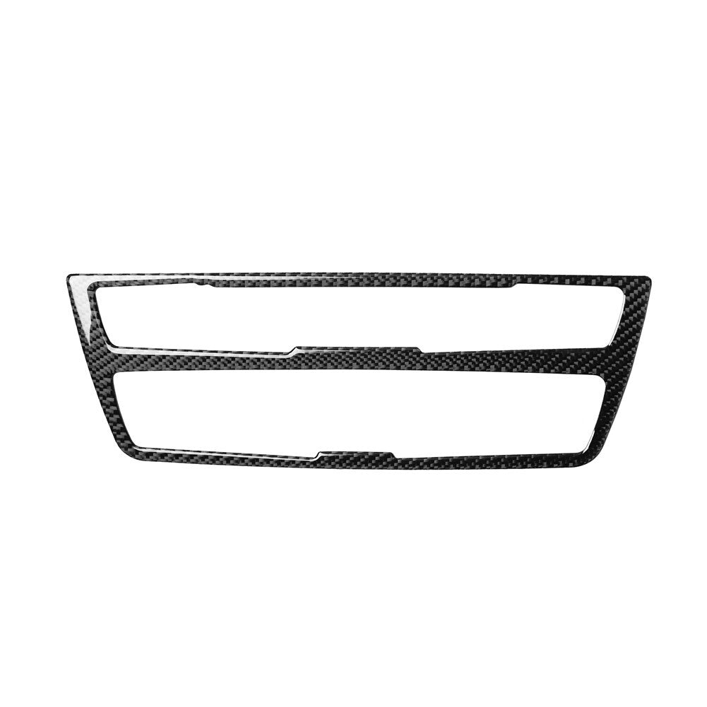 Carbon Fiber Headlight Eyebrow Cover Trim for Land Cruiser Prado 2014-17 v