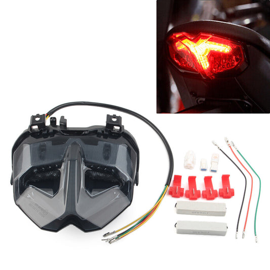 for YAMAHA MT09 SP 21-22 LED Integrated Tail Brake Lights Turn Signal Smoke Lens