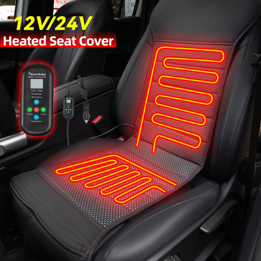 Car for seat heating 12V pad 7 heating levels universal for seat pad heating pad passenger car Q
