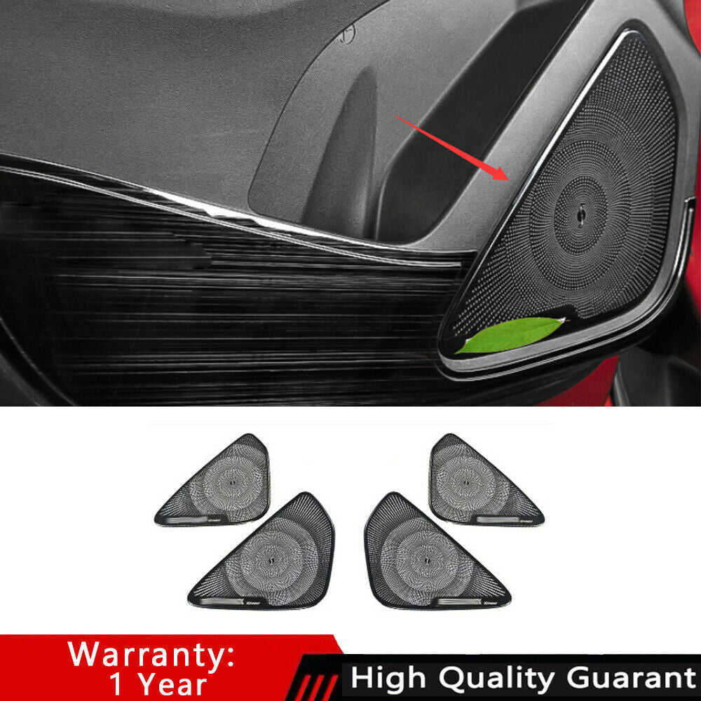 for Camry 2018-2023 Carbon ABS Rear Side Window Louver Shutter Cover Trim v