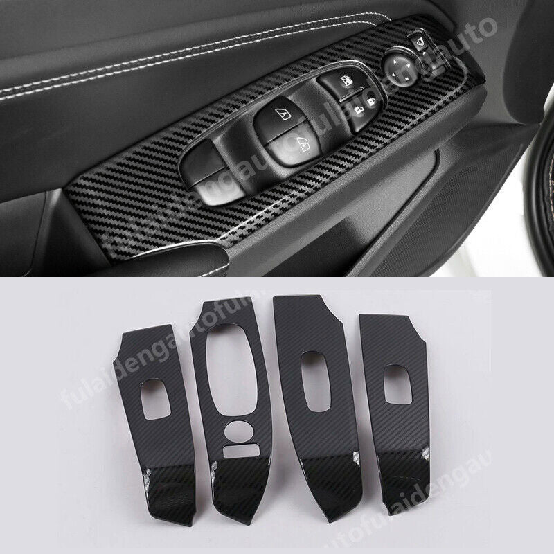 6P Chrome Side Door Body Molding Strips Cover Trim For Sentra 2020-2023 v