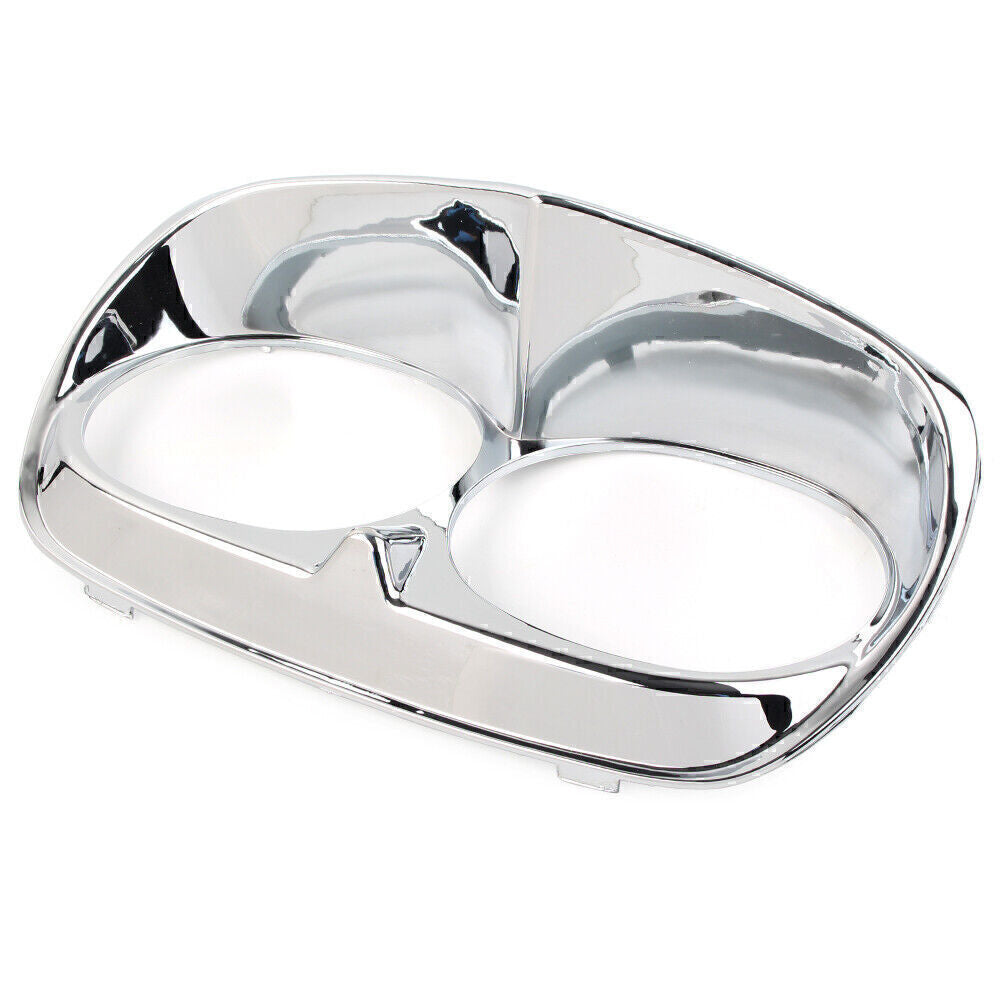Chrome Front Headlight Bezel Scowl Outer Fairing Fit for Harley Road Glide FLT 98-13 Q