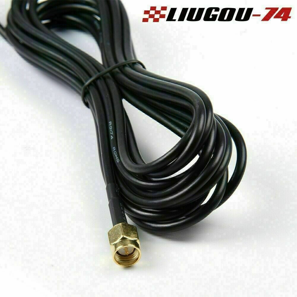 2-pack magnetic profile 3-3/4 inch fits P71 Crown Victoria/Impala police antennas Q