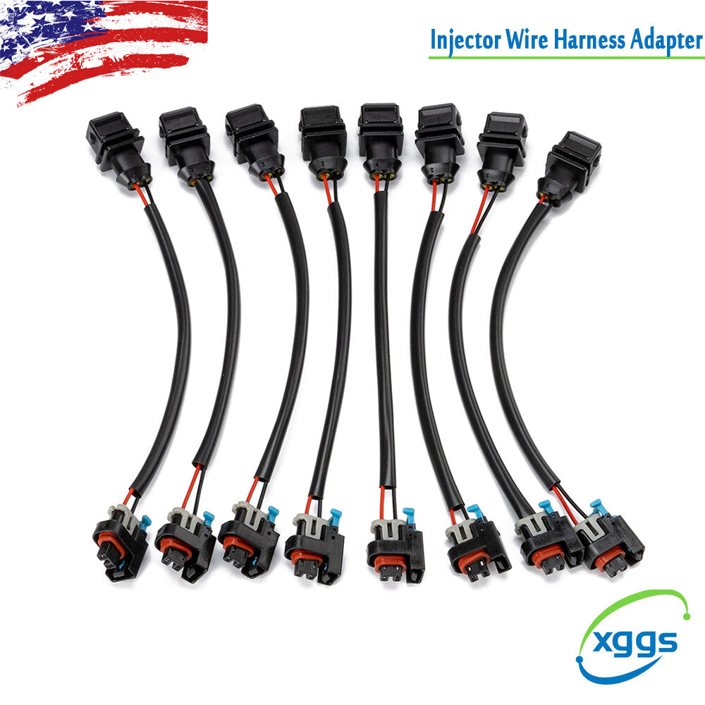 8pcs Fuel Injector Wire Harness Adapter for Jetronic EV1 to for Mini Multec 2