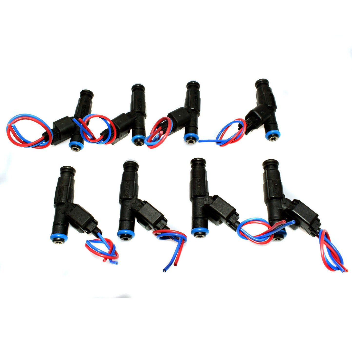 For Mercruiser V8 350 MAG 5.0L 4.3L 6.2L 0280156081 8x Fuel Injector  Pigtail