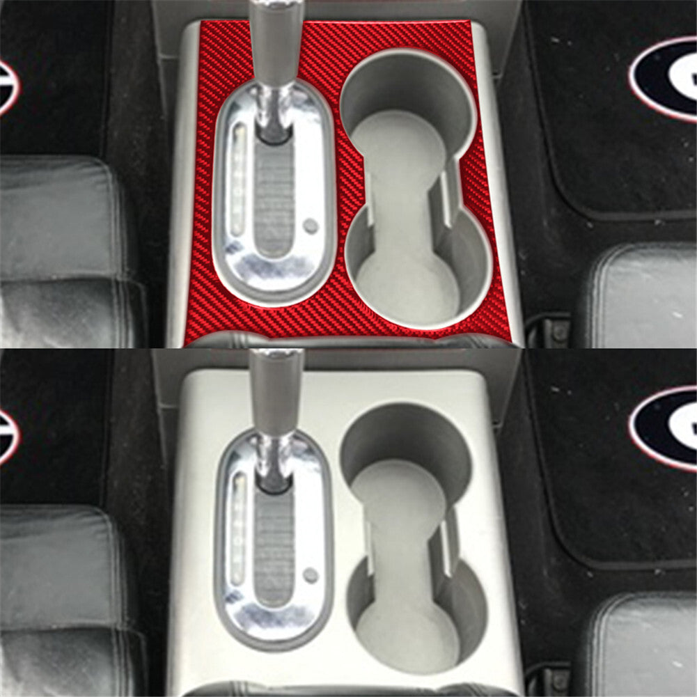 3X Carbon Fiber Passenger Dashboard Cover Trim For W211 2003-2009 v