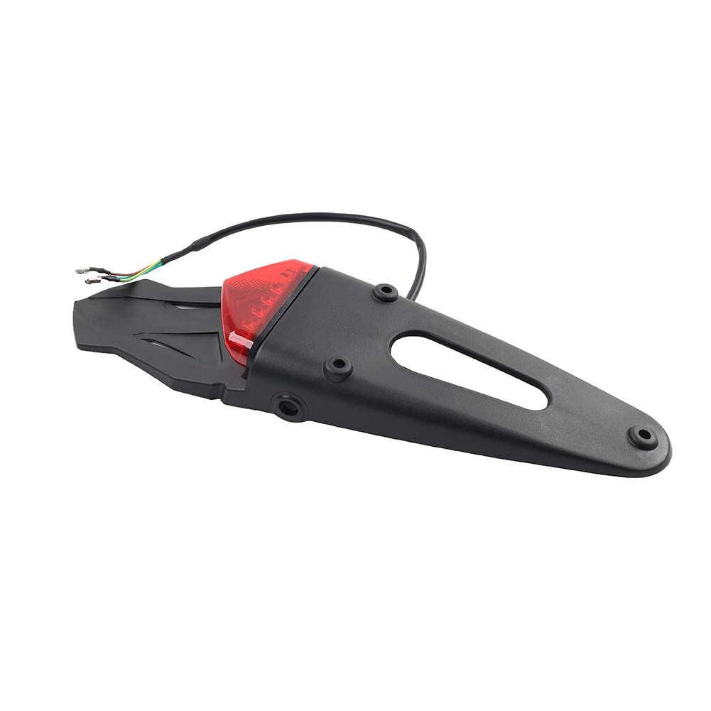 Rear Mudguard Tail Light Brake Lamp For Off-Road Motorcycle Motocross Dirt Bike