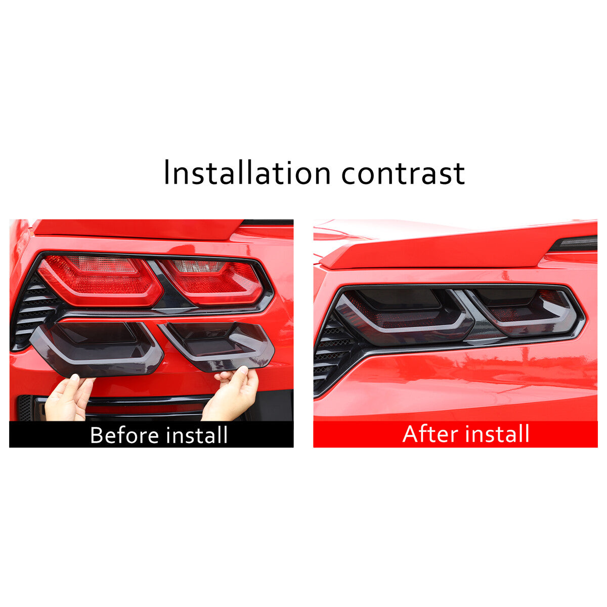 American Flag Side Window B Pillar Post Panel Trim Covers for Maverick 2022 - 2024- v