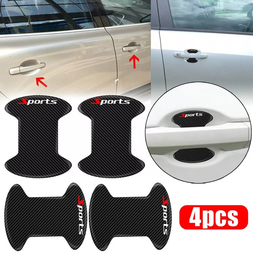 Anti Scratch Cover Car Door Handle Bowl Sticker Protector Accessories Trims 8pcs