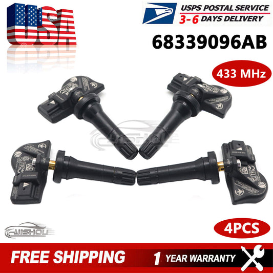 Tire Pressure Sensor TPMS 68339096AB for Jeep for Wrangler Wagoneer Gladiator 21-23