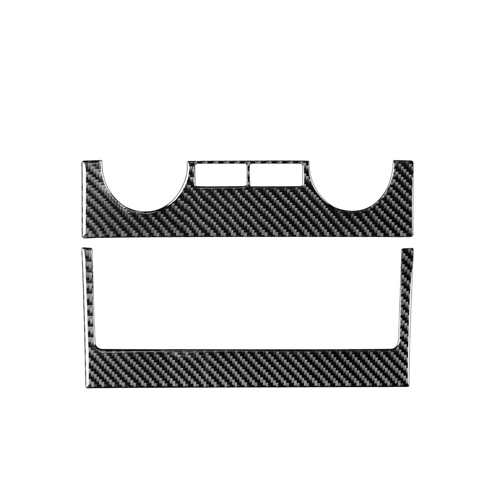 Red Carbon Fiber A/C Decorative Cover Trim For 996 1998-2004 v