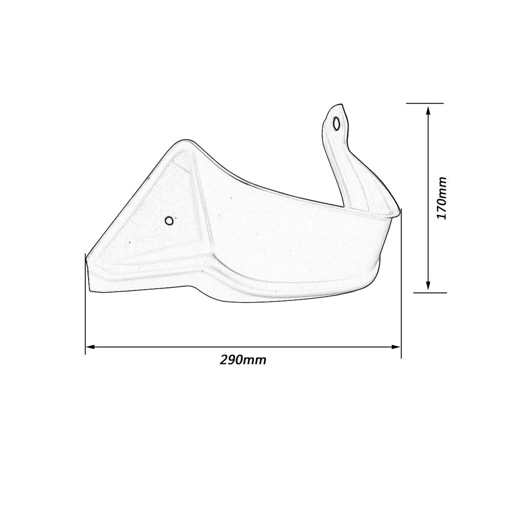 Motorcycle Handguards Hand Protectors for Kawasaki Z900 650 1000