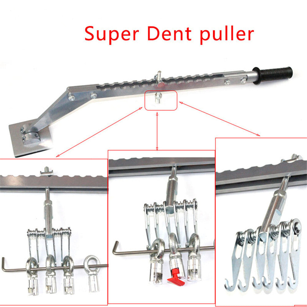 Car Dent Repair Tools,Dent Puller tools,Glue Tabs Zipper Hammer Bits Accessory v
