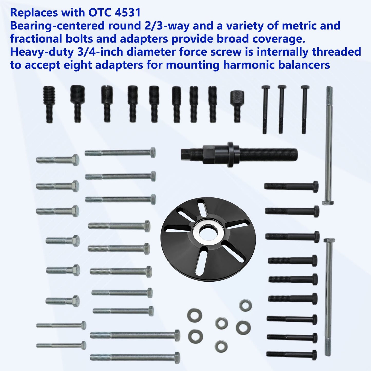 Harmonic Balancer Puller Removal Install Tool for Buick Regal Lacrosse GL8 ZUN