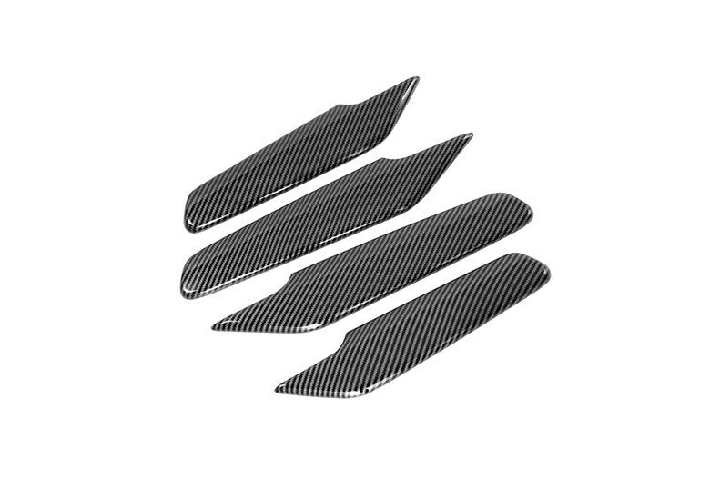 Side Door Scuff Plate Interior Cover for Honda for Civic 2022-2023 11th Carbon Fiber