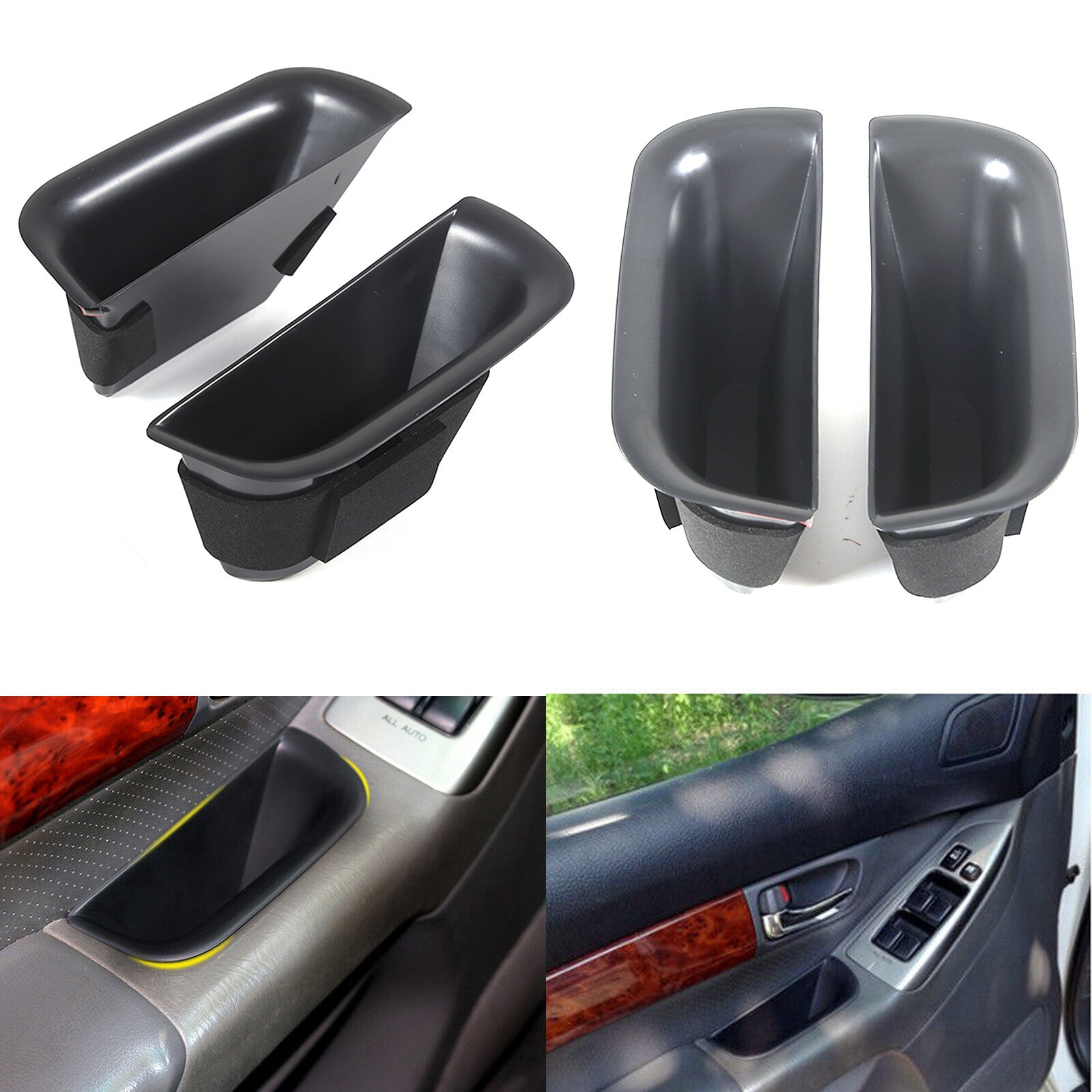 Gloss Black Door Handle Cover Trim for Range Rover Sport 2010 - 2013- v