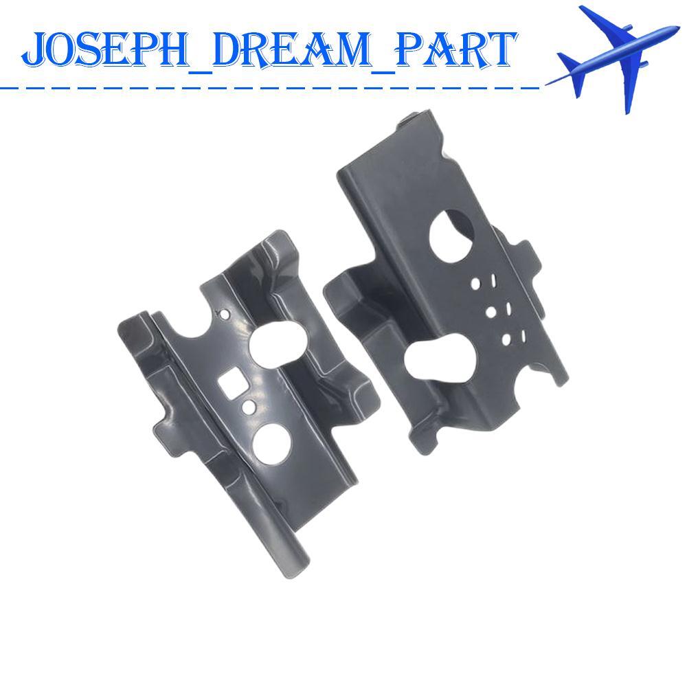 Pair Front Radiator Support Bracket Left Right for 2015-2019 for Ford for Mustang Black Q
