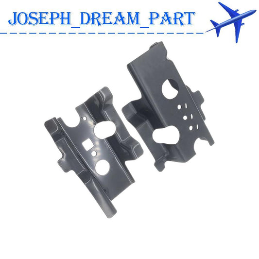 Pair Front Radiator Support Bracket Left Right for 2015-2019 for Ford for Mustang Black Q