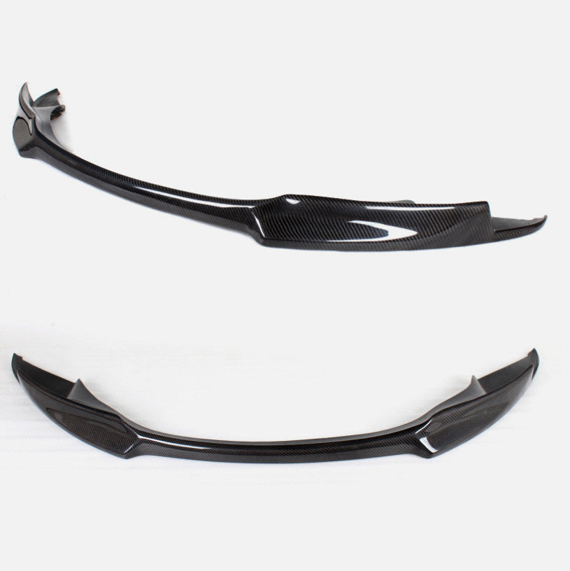 V Style Front Bumper Lip Real Carbon Fiber For 2008-2014 E92 M3 3 n