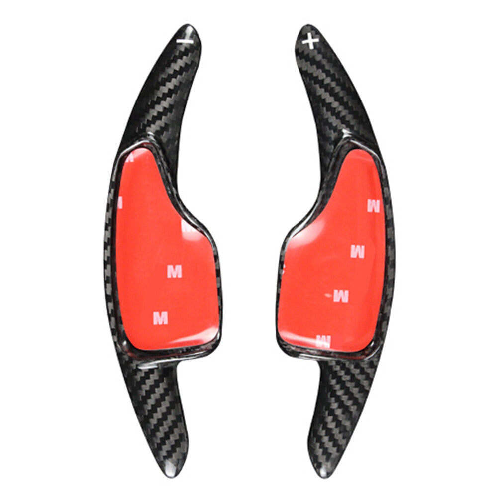 2Pcs Carbon Fiber Steering Wheel Shift Paddle Fit for Chevrolet Camaro 2016-2022